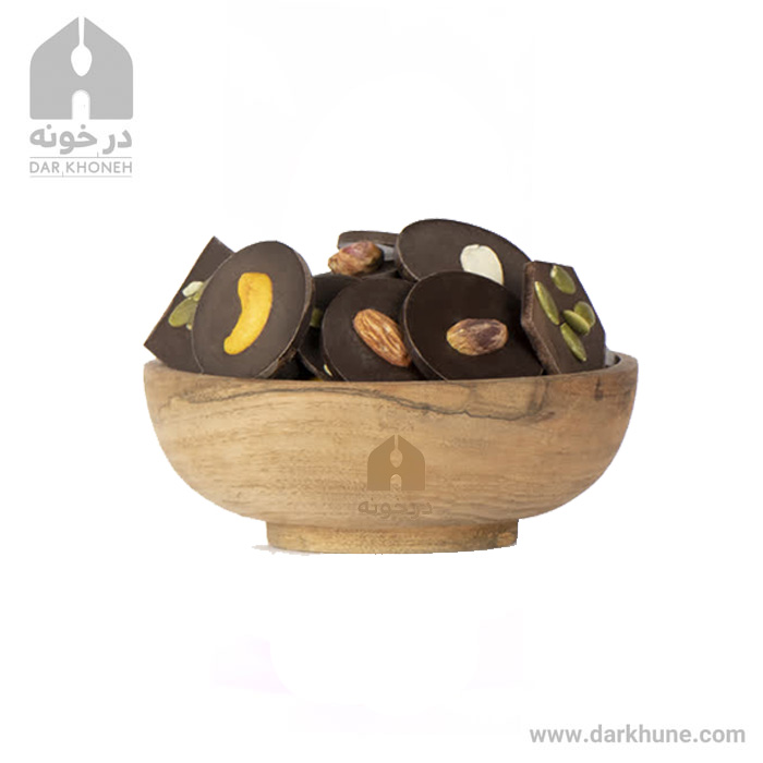شکلات آجیلی خانگی